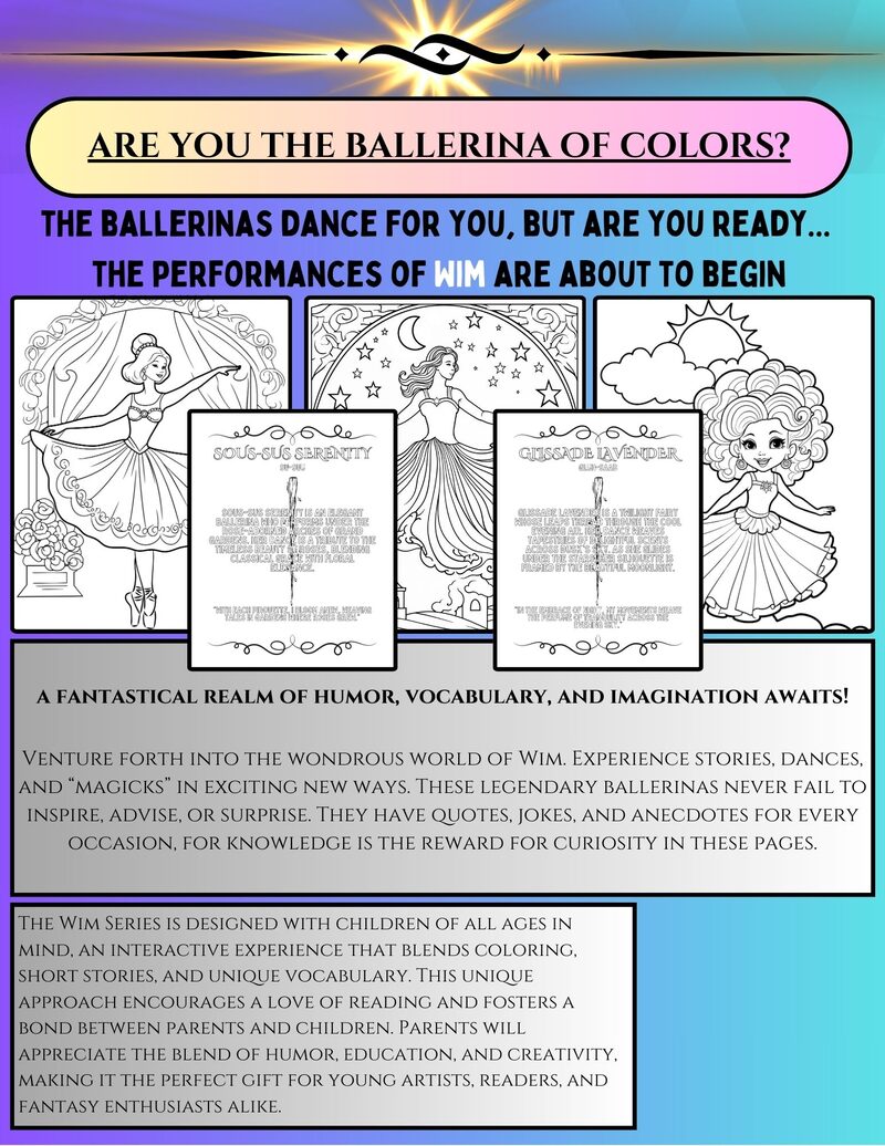 Back cover of Ballerinas of Wim