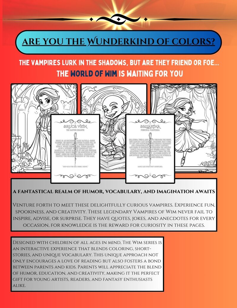 Back cover of Vampires of Wim