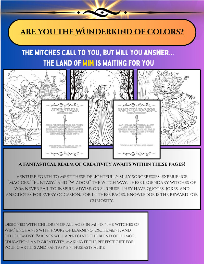 Back cover of Witches of Wim